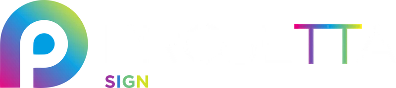 Projetta Sign